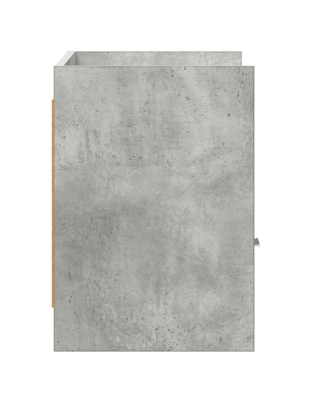Mobile TV 71,5 x 33 x 47 cm Grigio Cemento Legno ingegnerizzato