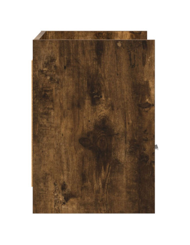 Mobile TV 71,5 x 33 x 47 cm Rovere Fumo Legno ingegnerizzato