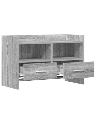 Mobile TV 71,5 x 33 x 47 cm Sonoma grigio Legno ingegnerizzato