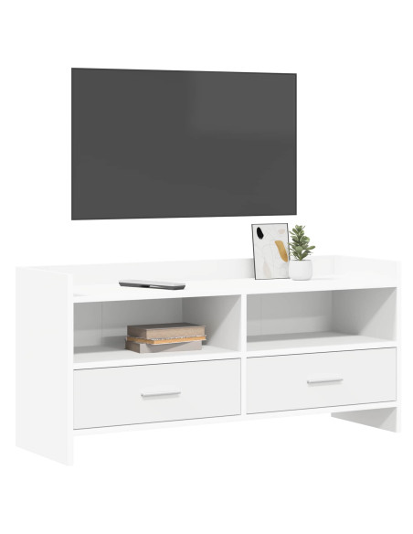 Mobile TV 100 x 33 x 47 cm Bianco Legno ingegnerizzato