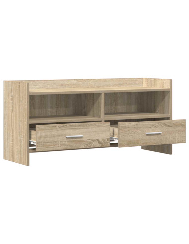 Mobile TV 100 x 33 x 47 cm Rovere Sonoma Legno ingegnerizzato