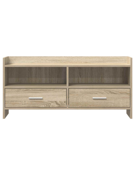 Mobile TV 100 x 33 x 47 cm Rovere Sonoma Legno ingegnerizzato