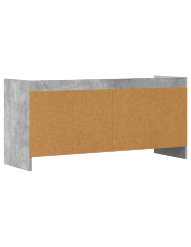 Mobile TV 100 x 33 x 47 cm Grigio Cemento Legno ingegnerizzato