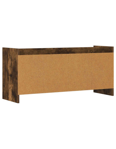 Mobile TV 100 x 33 x 47 cm Rovere Fumo Legno ingegnerizzato