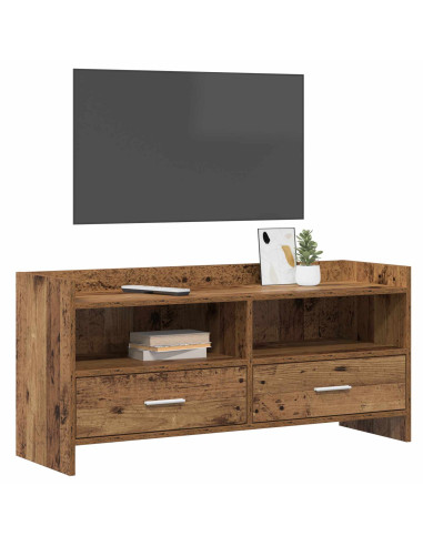 Mobile TV 100 x 33 x 47 cm Legno antico Legno ingegnerizzato