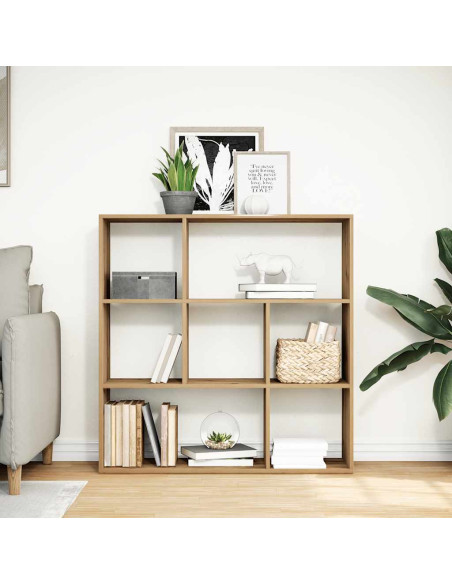 Libreria Divisorio Rovere 102x29x103,5 cm in Truciolato