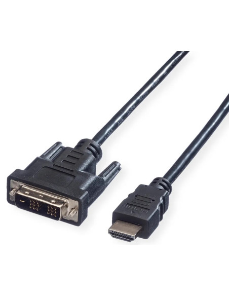 CAVO DVI-HDMI 2MT M/M 1920x1080 / 1920x1200 @60Hz