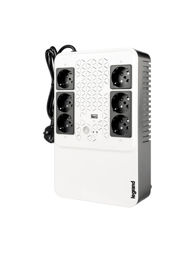 UPS 600 VA DESKTOP LINE INTE.KEOR M MULTIPLUG  6*SCHUKO LEGRAND