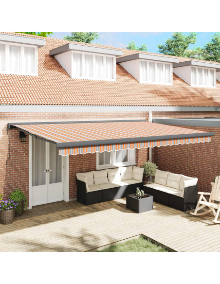 Tenda retrattile Multicolore 500 x 300 x 165 cm