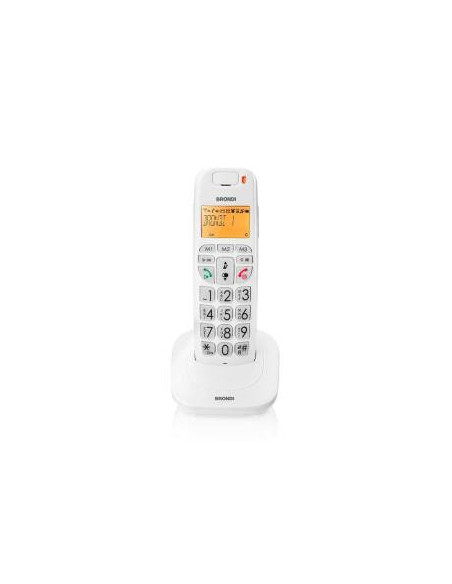 Telefono Cordless Brondi Bravo Bright Bianco
