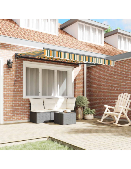 Tenda Retrattile Verde 250 x 200 cm Tessuto