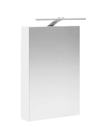 Set di Armadi da Bagno 5 pcs Bianco 40 x 10,5 x 60,5 cm