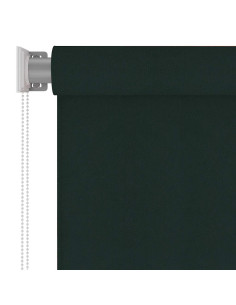 Tenda a Rullo per Esterni 60x140 cm Verde Scuro HDPE 2