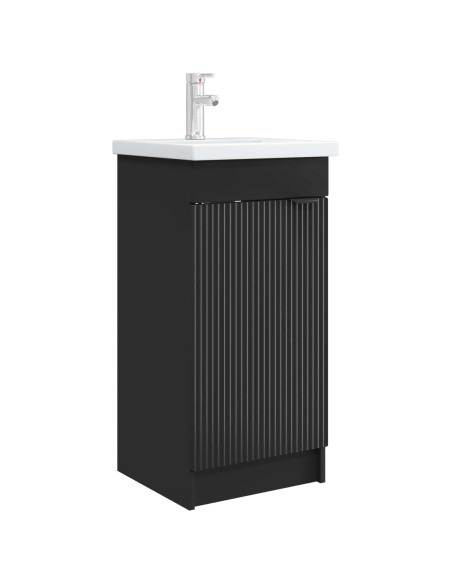 Mobile da bagno con lavabo Nero 42 x 40 x 84,5 cm