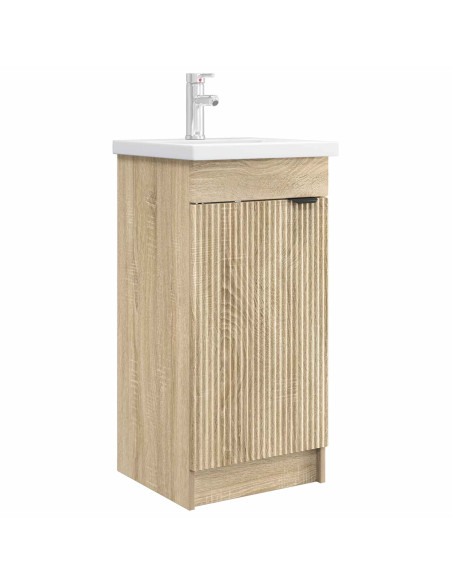 Mobile da bagno con lavabo Rovere Sonoma 42 x 40 x 84,5 cm