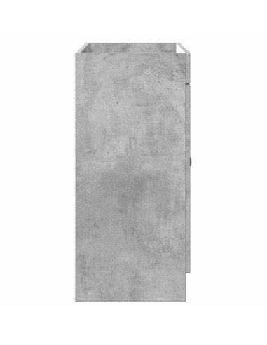 Mobiletto da bagno sotto il lavello Grigio Cemento
