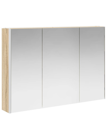 Set di mobili per il bagno 4 pcs Rovere Sonoma