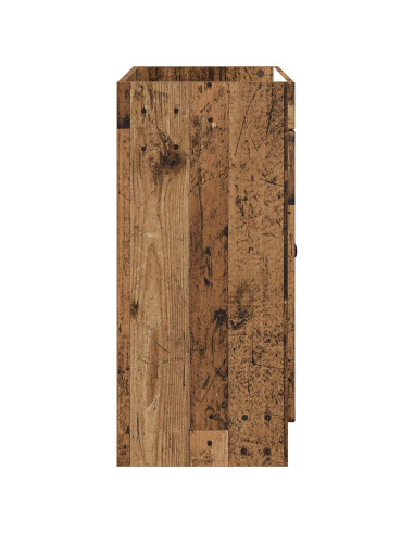 Mobiletto da bagno sotto il lavello Legno antico