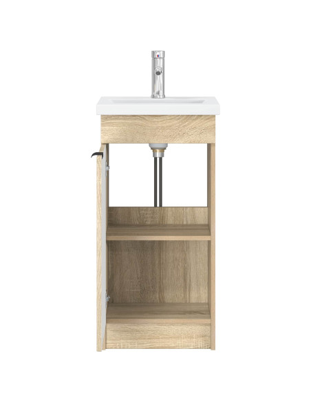 Mobile da bagno con lavabo Rovere Sonoma 42 x 40 x 84,5 cm