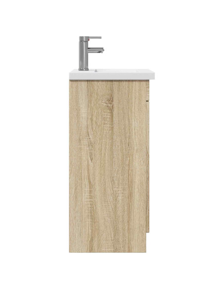 Mobile da bagno con lavabo Rovere Sonoma 42 x 40 x 84,5 cm