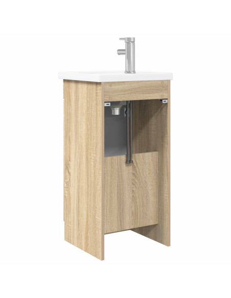 Mobile da bagno con lavabo Rovere Sonoma 42 x 40 x 84,5 cm