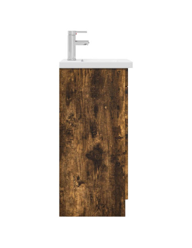 Mobile da bagno con lavabo Rovere Fumo 42 x 40 x 84,5 cm