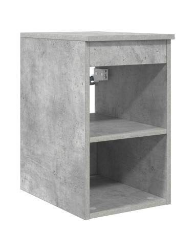 Set di mobili per il bagno 5 pcs Grigio Cemento