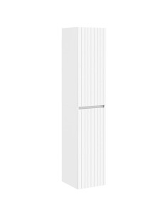 Mobiletto da Bagno a Muro Bianco 33 x 34,5 x 160 cm