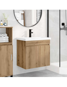 Mobile bagno con rubinetto Rovere Artigianale 61 x 40 x 74,5 cm