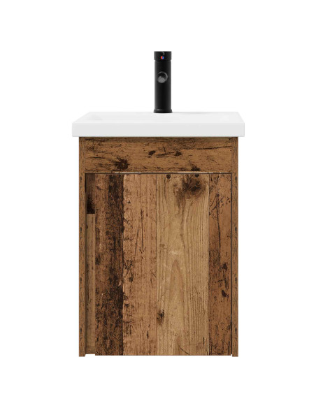 Mobile bagno con rubinetto Legno antico 42 x 40 x 74,5 cm
