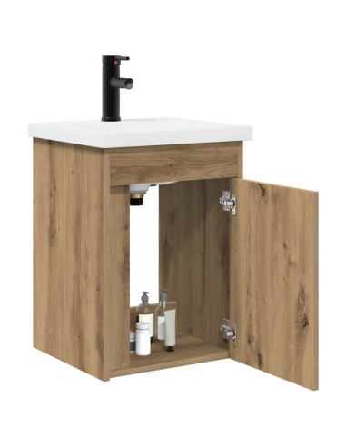 Mobile bagno con rubinetto Rovere Artigianale 42 x 40 x 74,5 cm