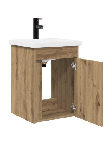Mobile bagno con rubinetto Rovere Artigianale 42 x 40 x 74,5 cm