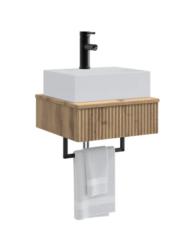 Lavabo da Parete Rovere Artigianale 40 x 41 x 39 cm