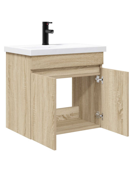 Mobile bagno con rubinetto Rovere Sonoma 61 x 40 x 74,5 cm
