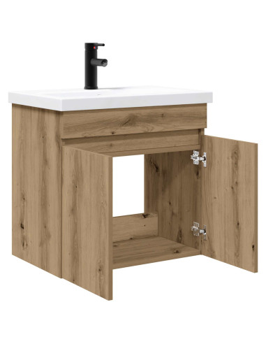 Mobile bagno con rubinetto Rovere Artigianale 61 x 40 x 74,5 cm