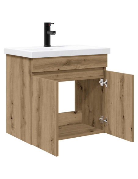 Mobile bagno con rubinetto Rovere Artigianale 61 x 40 x 74,5 cm