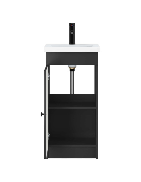 Mobile da bagno con lavabo Nero 42 x 40 x 84,5 cm