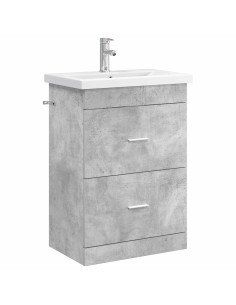 Set di mobili per il bagno Grigio Cemento 61 x 40 x 84,5 cm