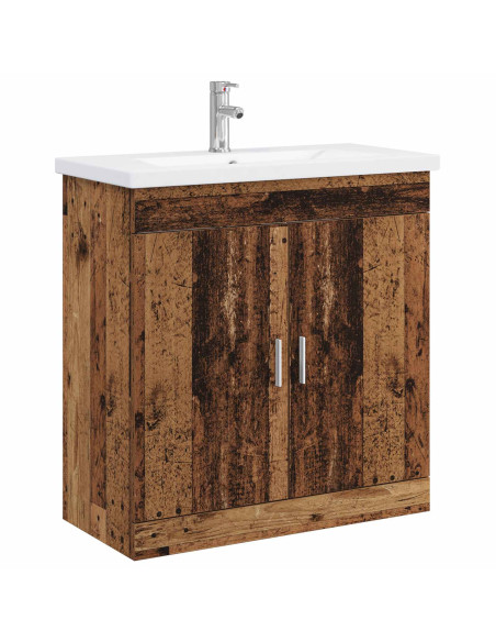 Set di mobili per il bagno Legno antico 81 x 40 x 84,5 cm