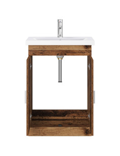 Set di mobili per il bagno Legno antico 61 x 40 x 84,5 cm 2
