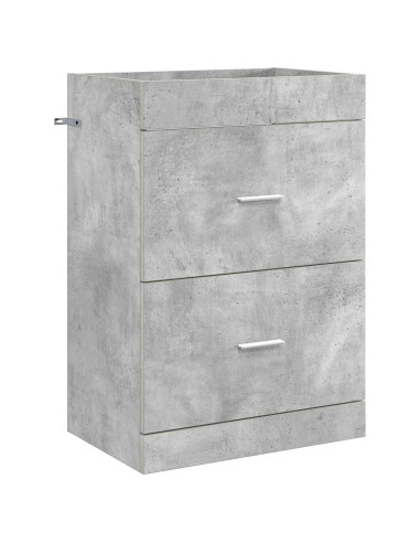 Set di mobili per il bagno Grigio Cemento 61 x 40 x 84,5 cm