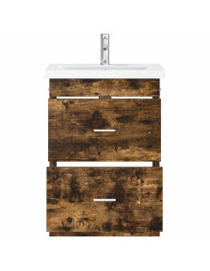 Set di mobili per il bagno Rovere Fumo 61 x 40 x 84,5 cm 2