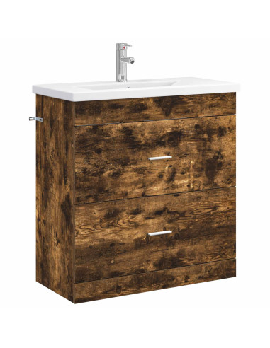 Set di mobili per il bagno Rovere Fumo 81 x 40 x 84,5 cm