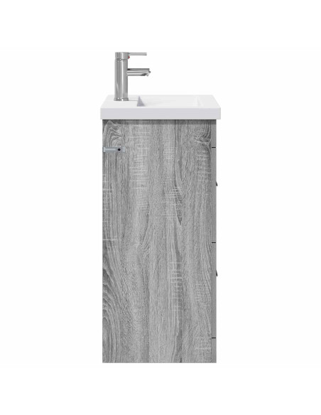 Set di mobili per il bagno Sonoma grigio 61 x 40 x 84,5 cm