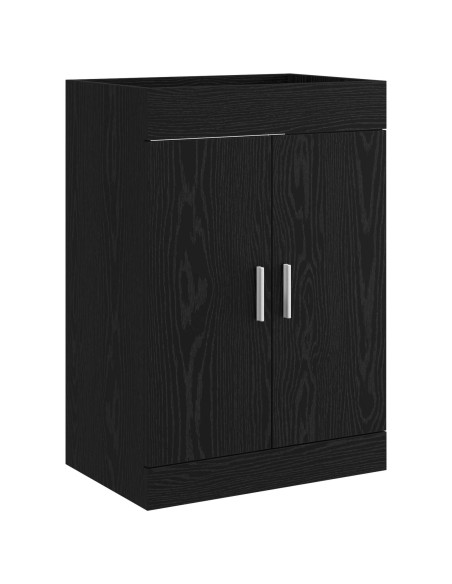 Set di mobili per il bagno Rovere Nero 81 x 40 x 84,5 cm
