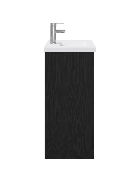 Set di mobili per il bagno Rovere Nero 81 x 40 x 84,5 cm