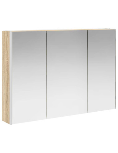 Set di mobili per il bagno 4 pcs Rovere Sonoma