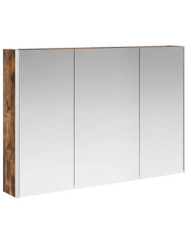 Set di mobili per il bagno 4 pcs Rovere Fumo