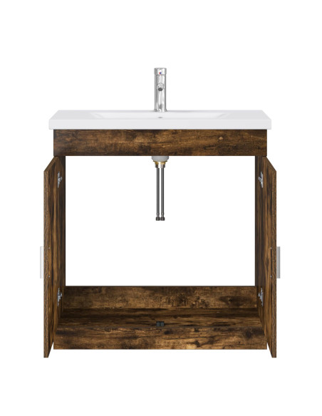 Set di mobili per il bagno Rovere Fumo 81 x 40 x 84,5 cm