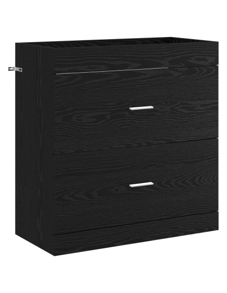 Set di mobili per il bagno Rovere Nero 81 x 40 x 84,5 cm